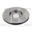 NK 209915 - Jeu de 2 disques de frein avant