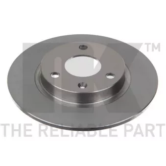Jeu de 2 disques de frein avant NK OEM 1618859880