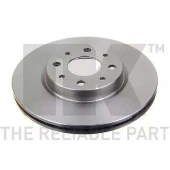Jeu de 2 disques de frein avant NK OEM 60811256