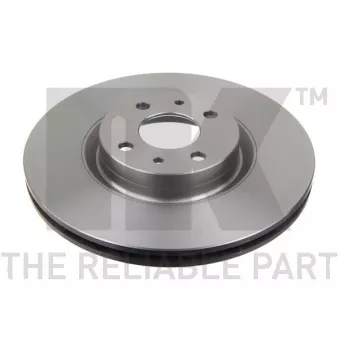 Jeu de 2 disques de frein avant NK OEM 46455892