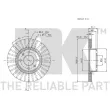 NK 209927 - Jeu de 2 disques de frein avant