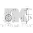 NK 209928 - Jeu de 2 disques de frein arrière