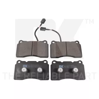 Jeu de 4 plaquettes de frein avant NK OEM 77366389
