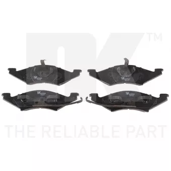 Jeu de 4 plaquettes de frein avant NK OEM E8FZ2001A
