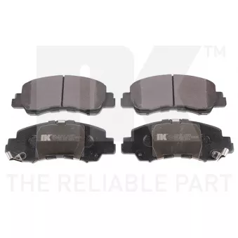 Jeu de 4 plaquettes de frein avant NK OEM 4605B481