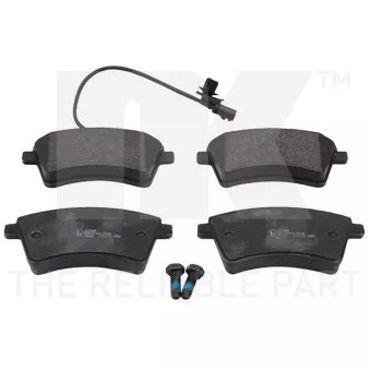Jeu de 4 plaquettes de frein avant NK OEM 410605649R