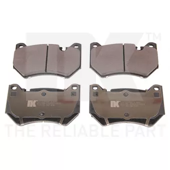 Jeu de 4 plaquettes de frein avant NK OEM 80A698151H