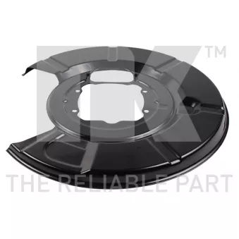 Déflecteur, disque de frein arrière gauche NK OEM 34216760853