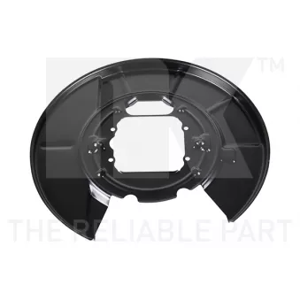 Déflecteur, disque de frein arrière gauche NK OEM 34216750385