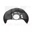 Déflecteur, disque de frein avant droit NK [234524]