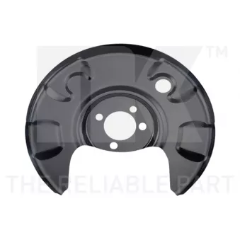 Déflecteur, disque de frein arrière gauche NK 2347119