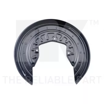 Déflecteur, disque de frein arrière gauche NK OEM 3D0615611C