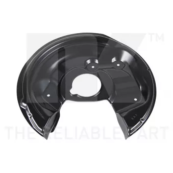 Déflecteur, disque de frein arrière gauche NK OEM 1Q0615611E