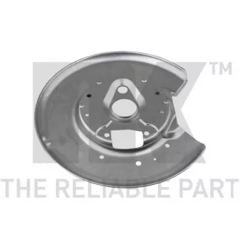 Déflecteur, disque de frein arrière gauche NK OEM 3516883