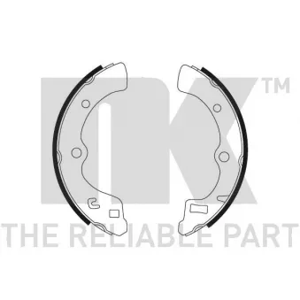 Jeu de mâchoires de frein NK 2726387