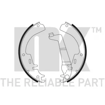 Jeu de mâchoires de frein NK 2736225