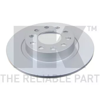 Jeu de 2 disques de frein arrière NK OEM 51815313