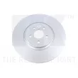 Jeu de 2 disques de frein avant NK [311230]