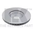 NK 3115104 - Jeu de 2 disques de frein avant