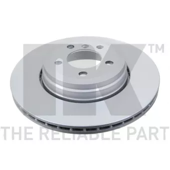 Jeu de 2 disques de frein arrière NK OEM 34216864046