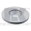 NK 311587 - Jeu de 2 disques de frein avant
