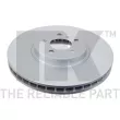 NK 311589 - Jeu de 2 disques de frein avant
