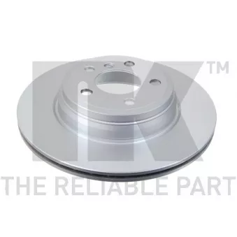 Jeu de 2 disques de frein arrière NK OEM 34216864899
