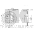 NK 311919 - Jeu de 2 disques de frein avant