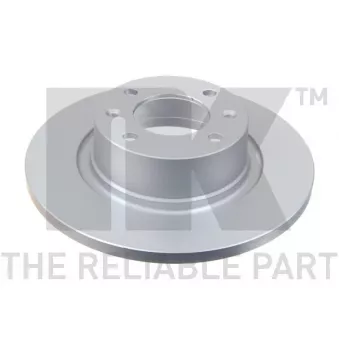 Jeu de 2 disques de frein arrière NK OEM 4246W4