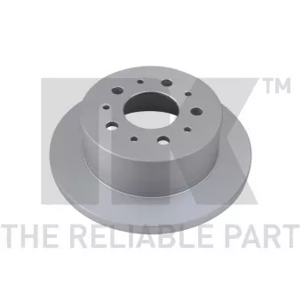 Jeu de 2 disques de frein arrière NK OEM 1607880480