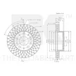 NK 311959 - Jeu de 2 disques de frein avant