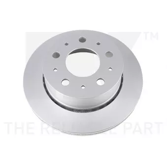 Jeu de 2 disques de frein arrière NK OEM 1612435880