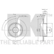 NK 312237 - Jeu de 2 disques de frein avant