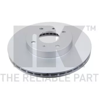 Jeu de 2 disques de frein avant NK OEM 4020655F03