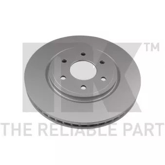 Jeu de 2 disques de frein avant NK OEM 40206EB30A