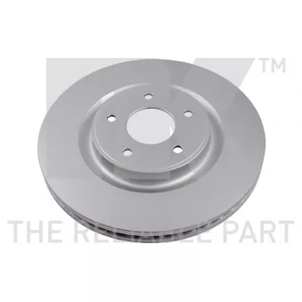 Jeu de 2 disques de frein avant NK OEM 402065998R