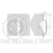 NK 3125102 - Jeu de 2 disques de frein arrière