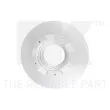 NK 3125121 - Jeu de 2 disques de frein arrière