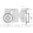 NK 312541 - Jeu de 2 disques de frein arrière