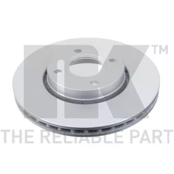 Jeu de 2 disques de frein avant NK OEM 4056031
