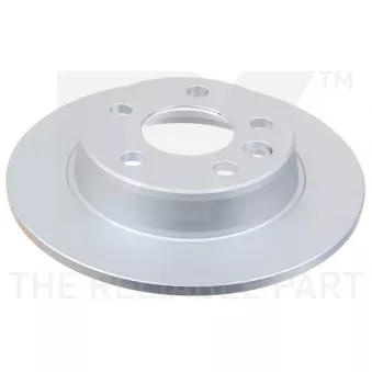 Jeu de 2 disques de frein arrière NK OEM 1001094