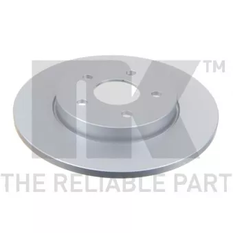 Jeu de 2 disques de frein arrière NK OEM 4098428