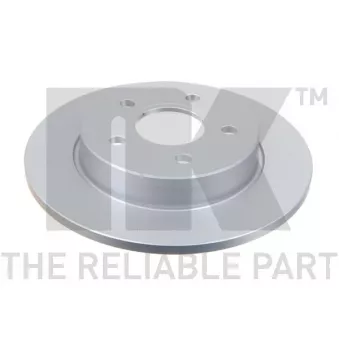 Jeu de 2 disques de frein arrière NK OEM 1223543