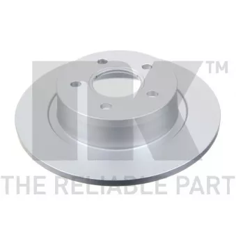 Jeu de 2 disques de frein arrière NK OEM 4457989