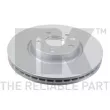NK 312573 - Jeu de 2 disques de frein avant