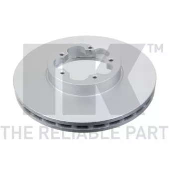 Jeu de 2 disques de frein avant NK OEM 1503287