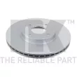 NK 312588 - Jeu de 2 disques de frein avant
