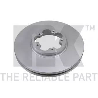 Jeu de 2 disques de frein avant NK OEM BK211125A1D