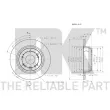 NK 312645 - Jeu de 2 disques de frein arrière