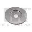 NK 312649 - Jeu de 2 disques de frein avant